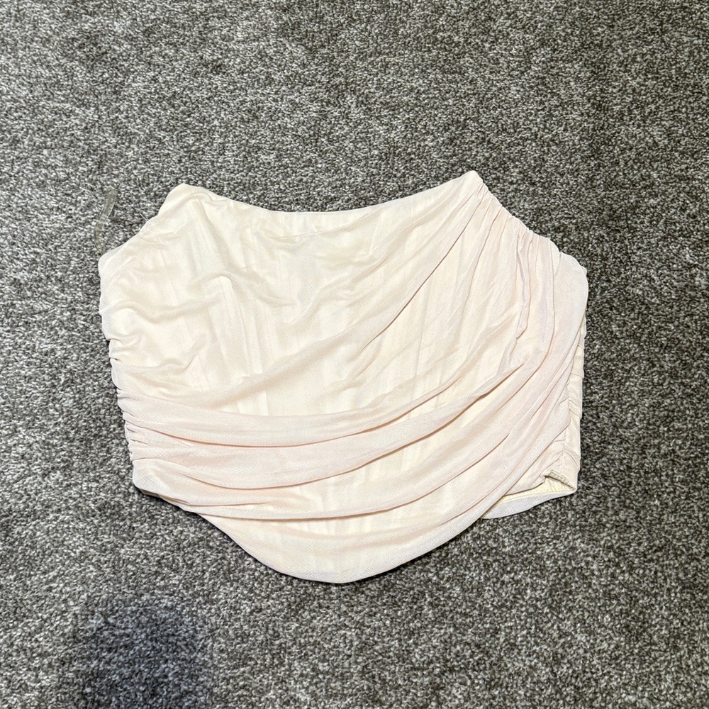 NEW JLUXLABEL Cream Corset Top